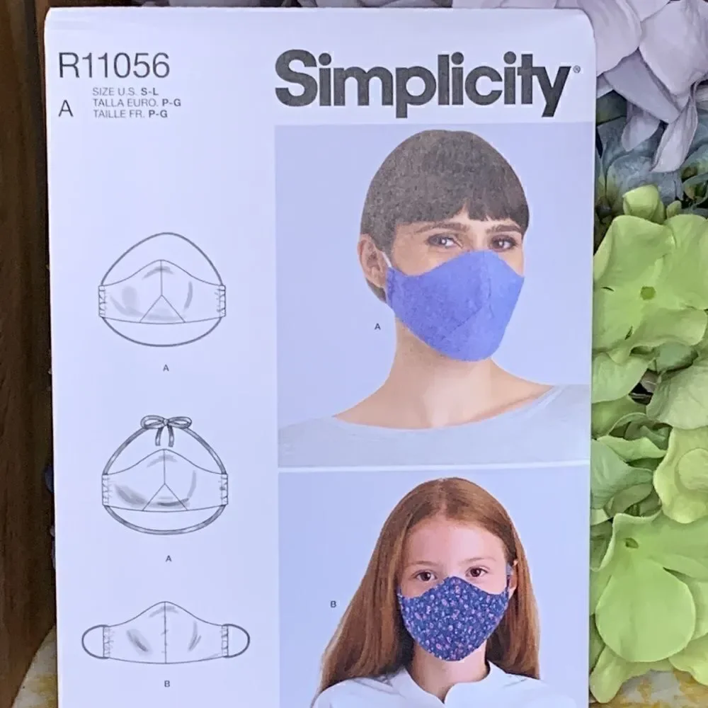Simplicity mask sewing pattern - Picture 2 of 4